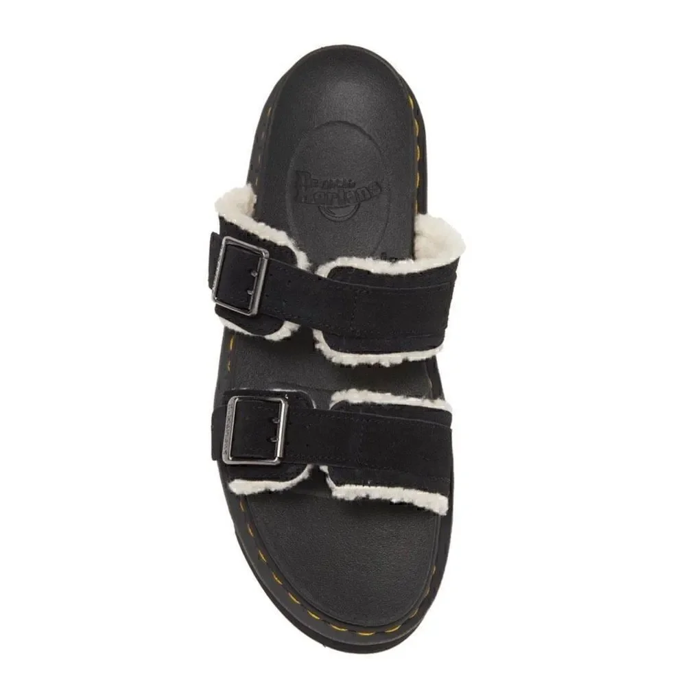 Dr. Martens | Myles Faux Fur Platform Sandals